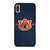 AUBURN TIGERS FOOTBALL CARBON BLUE LOGO iPhone X / XS Case