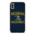 MICHIGAN WOLVERINES FOOTBALL HELMET iPhone X / XS Case