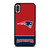 NEW ENGLAND PATRIOTS STRIPS FOOTBALL LOGO iPhone X / XS Case