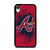 ATLANTA BRAVES MLB LOGO INITIAL iPhone XR Case