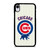 CHICAGO CUBS BASEBALL STRIPES LOGO iPhone XR Case