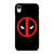 DEADPOOL LOGO SUPERHERO MARVEL iPhone XR Case