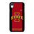 IOWA STATE CYCLONES INITIAL UNIVERSITY TEAM LOGO iPhone XR Case
