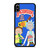 BACKWOODS RICK AND MORTY BLUE iPhone XS Max Case