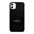 COACH LOGO TEXTURE BLACK iPhone 11 Case