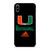 MIAMI HURRICANES ADIDAS iPhone XS Max Case
