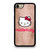 HELLO KITTY FACE WOOD iPhone 7 Case
