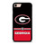 GEORGIA BULDOGS STRIPS iPhone 8 Case