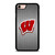 WISCONSIN BADGER EMBLEM iPhone 8 Case