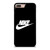 NIKE LOGO IN BLACK iPhone 8 Plus Case