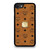 MCM WORLD WIDE BROWN LEATHER EMBLEM iPhone SE 2020 Case