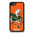 MIAMI HURRICANES FOOTBALL MASCOT iPhone SE 2020 Case