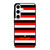 KATE SPADE PATTERN RED BLACK Samsung Galaxy S24 Case