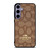 COACH NEW YORK PATTERN BROWN Samsung Galaxy S24 Plus Case
