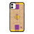 LA LAKERS BASKETBALL FIELD iPhone 11 Case