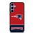 NEW ENGLAND PATRIOTS STRIPS FOOTBALL LOGO Samsung Galaxy S24 Plus Case