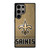 NEW ORLEANS SAINTS LOGO AND BACKGROUND Samsung Galaxy S24 Ultra Case