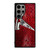 TESLA RED WATER EMBLEM Samsung Galaxy S24 Ultra Case