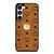 MCM WORLD WIDE BROWN LEATHER EMBLEM Samsung Galaxy S23 Case