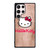 HELLO KITTY FACE WOOD Samsung Galaxy S23 Ultra Case