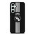REAL MADRID FC LOGO BLACK WHITE Samsung Galaxy S23 FE Case