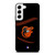 BALTIMORE ORIOLES BASEBALL BLACK Samsung Galaxy S22 Case