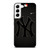 NEW YORK YANKEES BASEBALL MLB BLACK Samsung Galaxy S22 Case