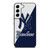 NEW YORK YANKEES WHITE BLUE Samsung Galaxy S22 Case