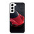 TESLA RED ELECTRIC CAR Samsung Galaxy S22 Case