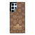 COACH NEW YORK PATTERN BROWN Samsung Galaxy S22 Ultra Case Samsung