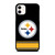 PITTSBURGH STEELERS LOGO STRIPE iPhone 11 Case