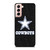DALLAS COWBOYS FOOTBALL BLACK WALL Samsung Galaxy S21 Case