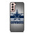 DALLAS COWBOYS NFL LOGO SILVER CARBON Samsung Galaxy S21 Case