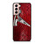 TESLA RED WATER EMBLEM Samsung Galaxy S21 Case