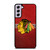 CHICAGO BLACK HAWKS RED LOGO Samsung Galaxy S21 FE Case