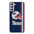 NEW ENGLAND PATRIOTS STRIPS HELMET Samsung Galaxy S21 FE Case
