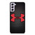 UNDER ARMOUR BLACK SYMBOL RED Samsung Galaxy S21 FE Case