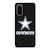 DALLAS COWBOYS FOOTBALL BLACK WALL Samsung Galaxy S20 Case