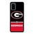 GEORGIA BULDOGS STRIPS Samsung Galaxy S20 Plus Case