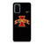 IOWA STATE FOOTBALL BLACK WALLPAPER Samsung Galaxy S20 Plus Case