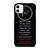 TWENTY ONE PILOTS LYRIC iPhone 11 Case