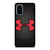 UNDER ARMOUR BLACK SYMBOL RED Samsung Galaxy S20 Plus Case