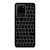 BLACK KEYBOARD PATTERN Samsung Galaxy S20 Ultra  Case
