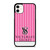 VICTORIA'S SECRET LOGO POLKADOT STRIPE iPhone 11 Case