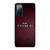 COACH NEW YORK LOGO RED LEATHER Samsung Galaxy S20 FE Case