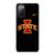IOWA STATE FOOTBALL BLACK WALLPAPER Samsung Galaxy S20 FE Case