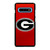 GEORGIA BULLDOGS INITIAL Samsung Galaxy S10 Plus Case