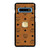 MCM WORLD WIDE BROWN LEATHER EMBLEM Samsung Galaxy S10 Plus Case