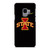 IOWA STATE FOOTBALL BLACK WALLPAPER Samsung Galaxy S9 Case