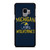 MICHIGAN WOLVERINES FOOTBALL HELMET Samsung Galaxy S9 Case